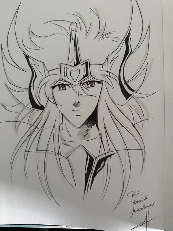 Jérôme Alquié, Saint seiya time odyssey volume 3 - Dédicace