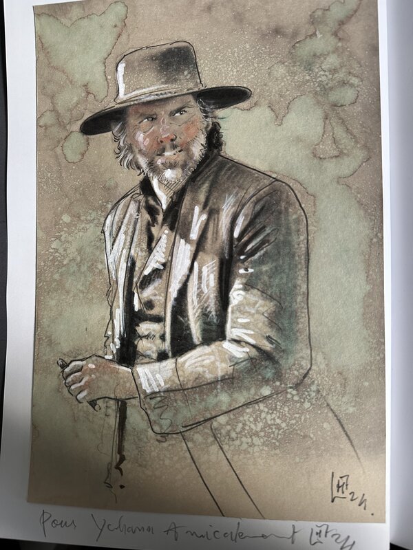 Lawmen by Fabrice Le Hénanff - Original Illustration