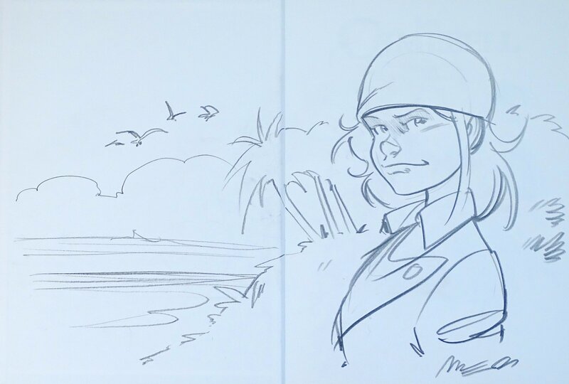For sale - Jose Luis Munuera, Les Campbell Tome 3 et 4 - Original Illustration
