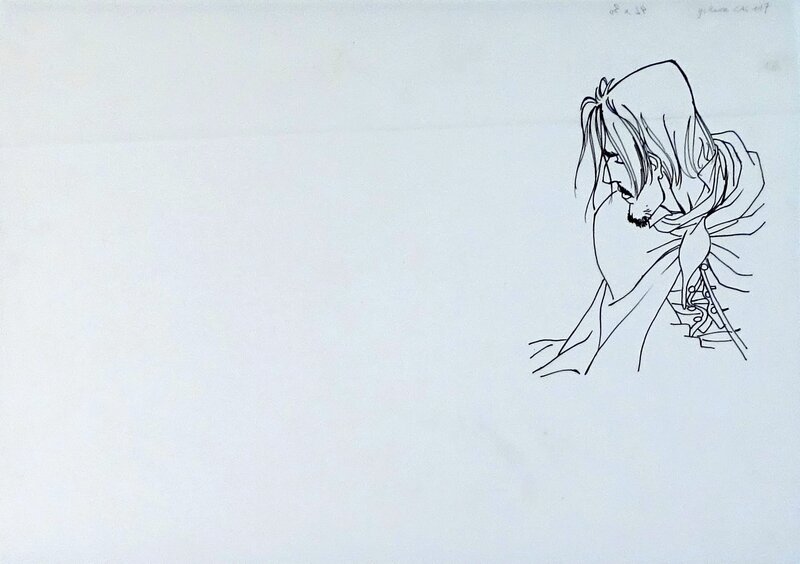 For sale - Yslaire, Bernard regard en arrière - Original Illustration