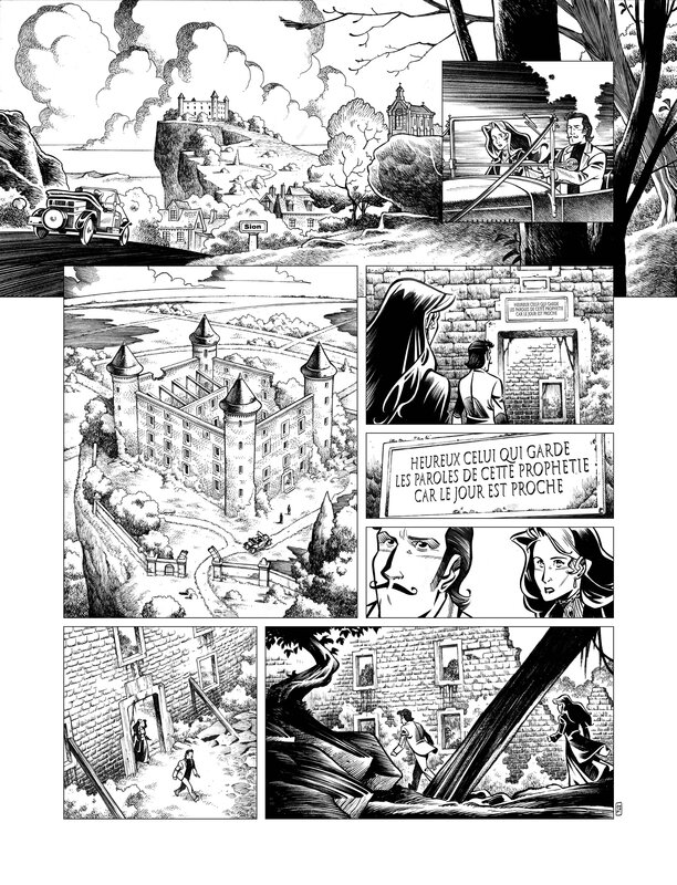 Alain Janolle, Arsène Lupin et le dernier secret de Nostradamus - Comic Strip