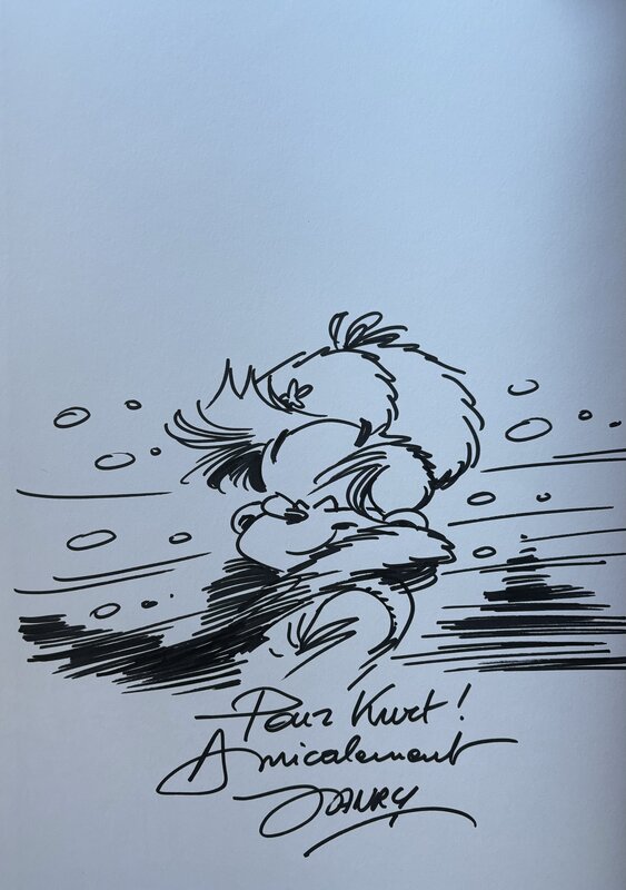 Janry, Dedicace Spirou a Moscou - Comic Strip
