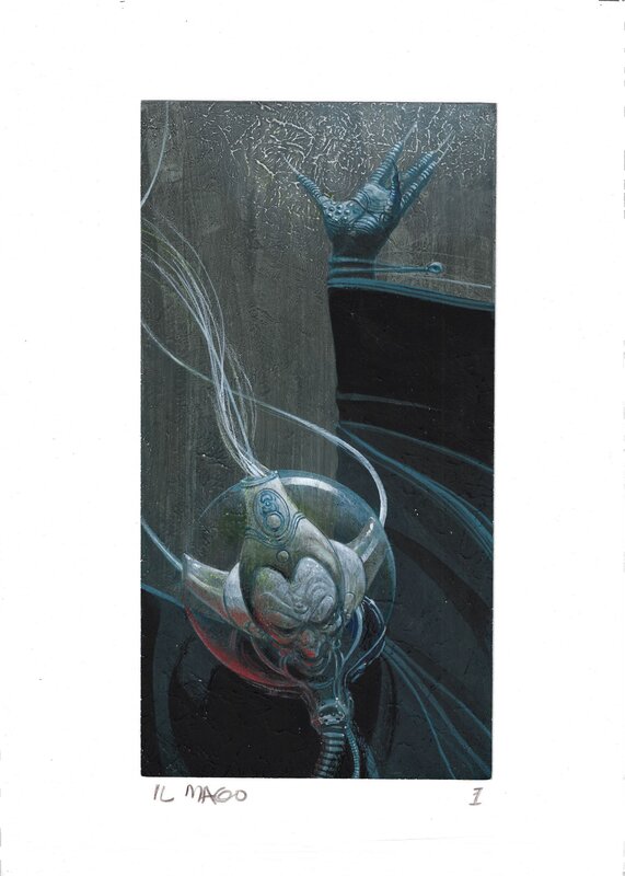 For sale - Juan Giménez, I - LE BATELEUR, Les Arcanes du Destin - Original Illustration