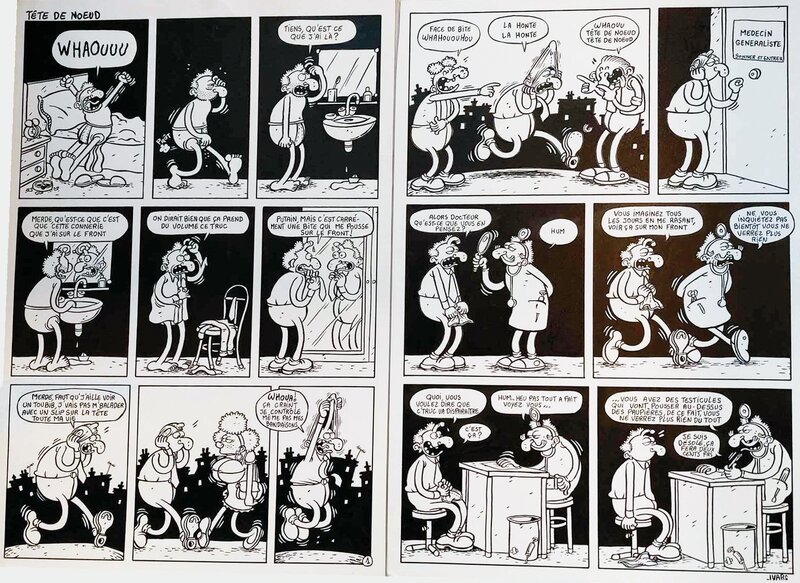 For sale - Tête de noeud by Éric Ivars - Comic Strip
