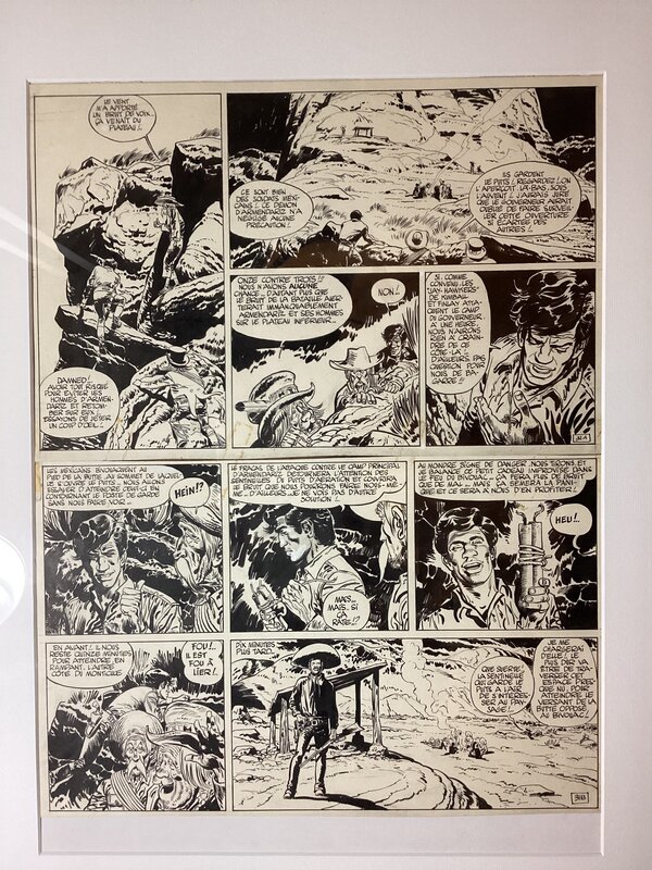 Jean Giraud, Jean Michel Charlier, Blueberry , La piste des Navajos - Comic Strip