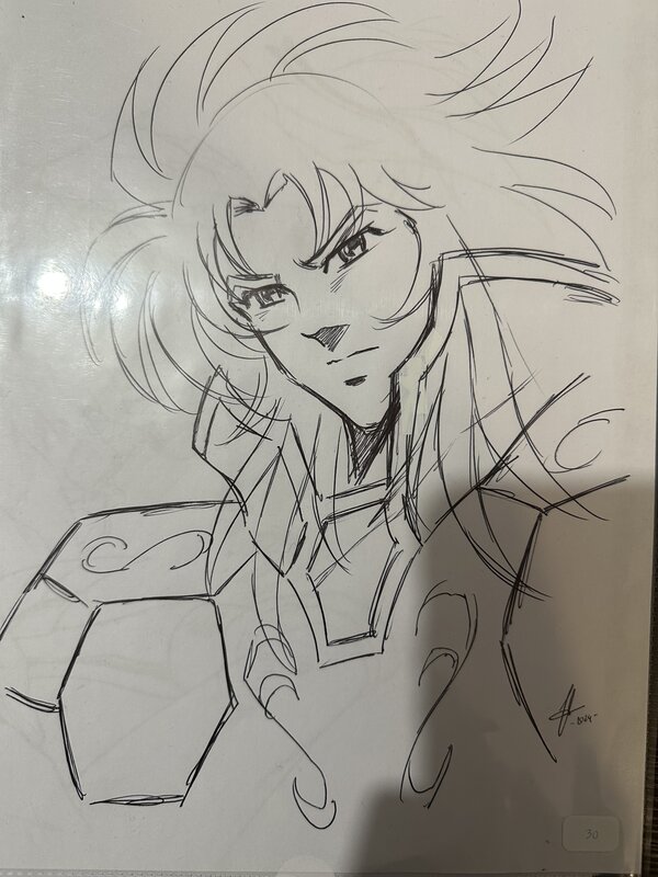 Jérôme Alquié, Saint seiya time odyssey illustration du tome 3 - Original Illustration