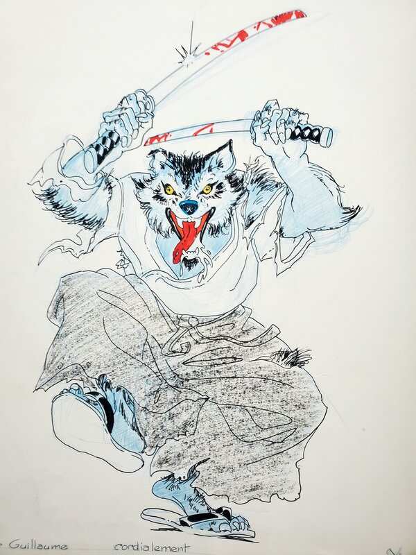 Jean-Pierre Danard, 150 LOUPS-GAROUS   T1 SUR UNE PLACE DE CONSTANTINOPLE - Sketch