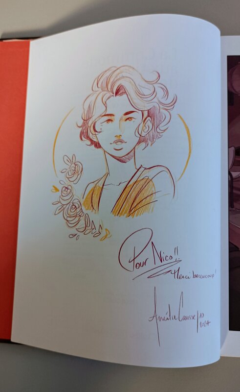 Amélie Causse, La commode aux tiroirs de couleur - Sketch