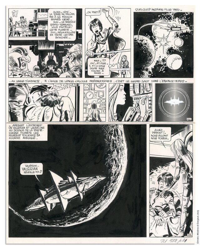 Jean-Claude Mézières, Valerian Le pays sans étoile - Comic Strip