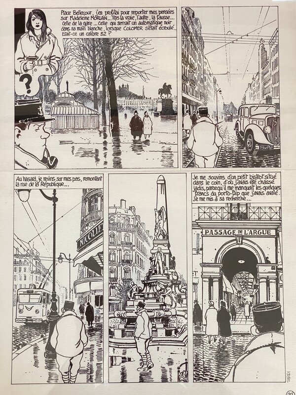 Tardi Nestor Burma 120 rue de la Gare - Comic Strip