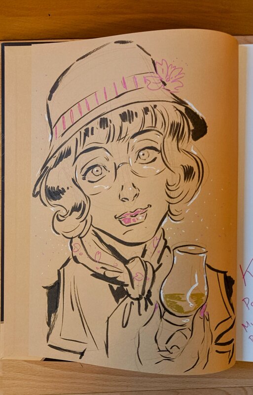 Whisky San by Alicia Grande - Sketch