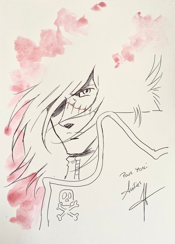 For sale - Jérôme Alquié, Leiji Matsumoto, Albator - Illustration - Original Illustration
