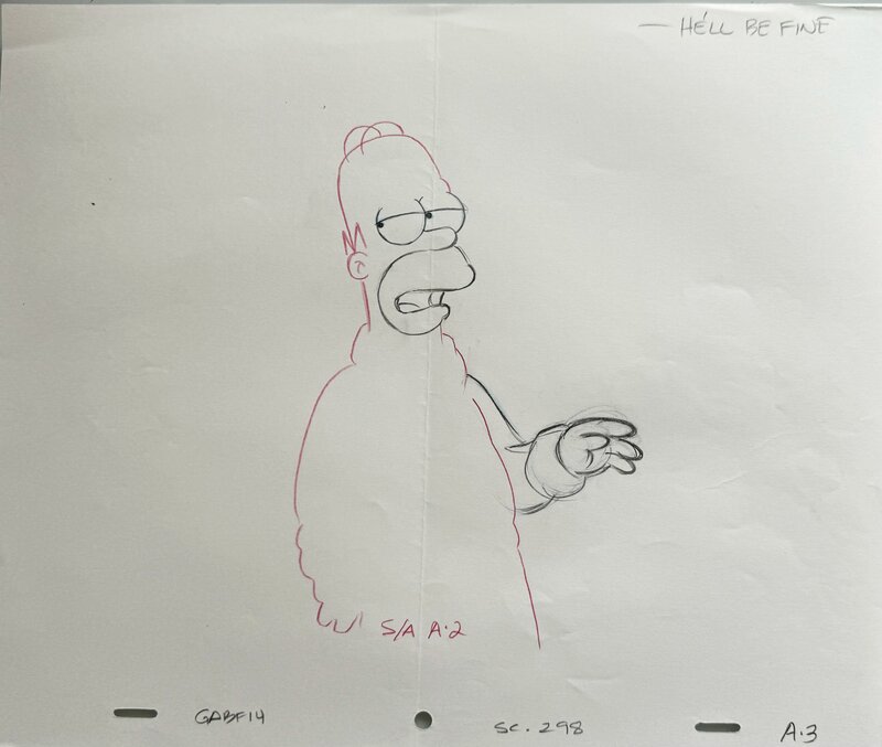 Homer Simpsons by Matt Groening - Comic Strip