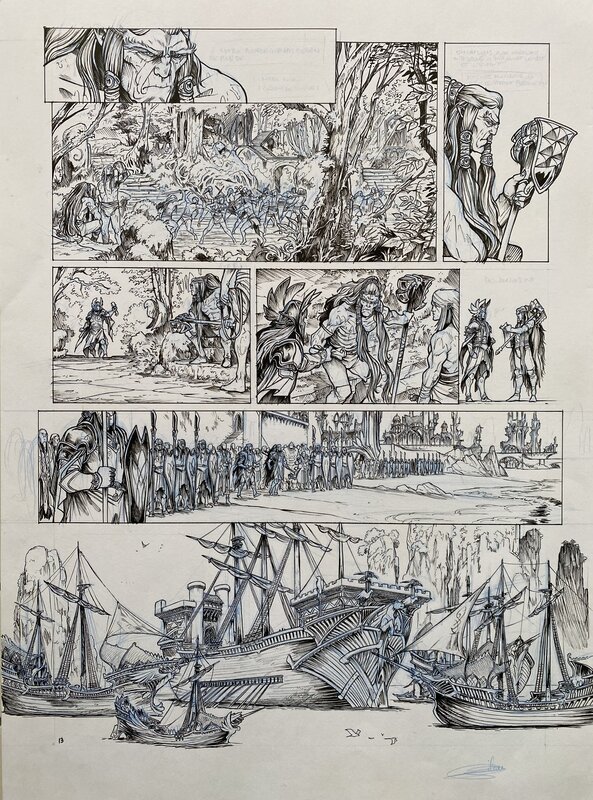 Elfes T33 by Stéphane Bileau - Comic Strip
