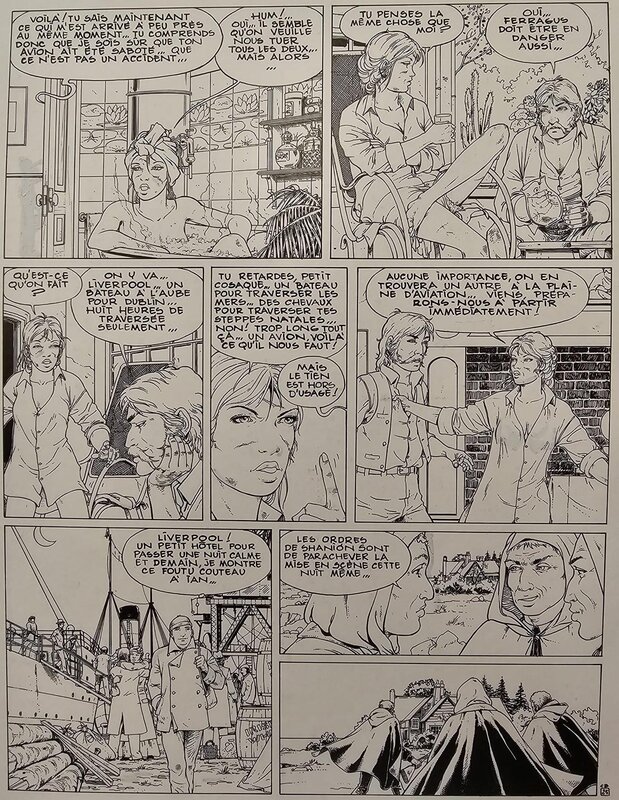 For sale - Ferry, Ian Kaledine - Le couteau de braise - Comic Strip