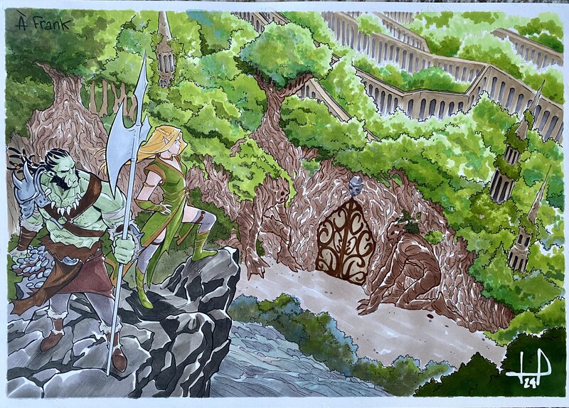 Guerres d’Arran by Livia Pastore - Original Illustration