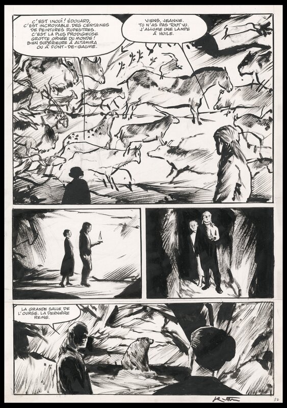 2022 - Rochette - La dernière Reine - Planche 112 - Planche originale