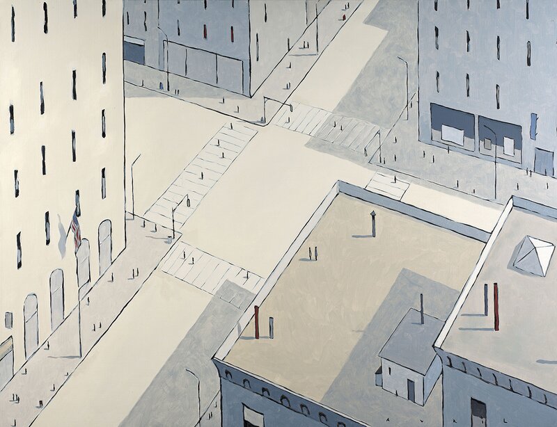 For sale - François Avril, From above - Paysage urbain vu du ciel, 2009 - Original art