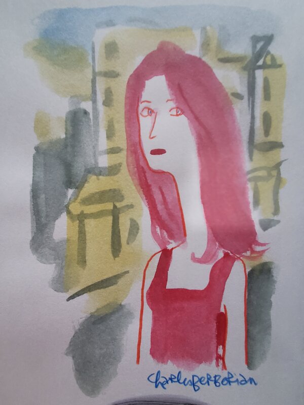 AFTERZ by Charles Berberian - Sketch
