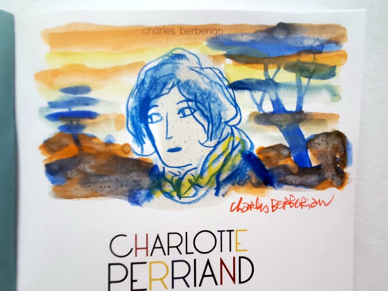 Charles Berberian, CHARLOTTE PERRIAND - UNE ARCHITECTE FRANCAISE AU JAPON 1940 - 1942 - Dédicace
