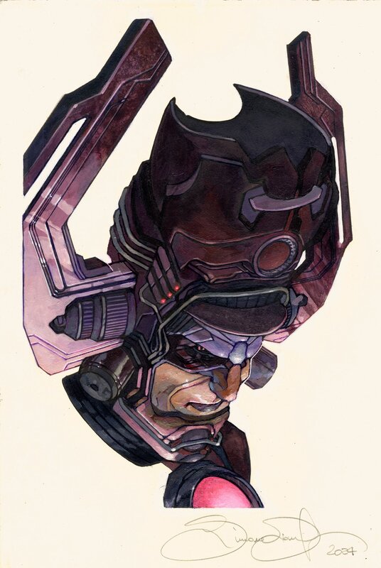 Galactus par Simone Bianchi - Illustration originale