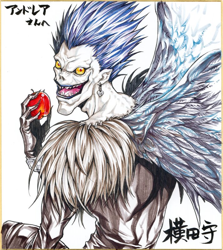 Mamoru Yokota, 守 横田, Death Note (デスノート) · Ryuk (リューク) - Original Illustration