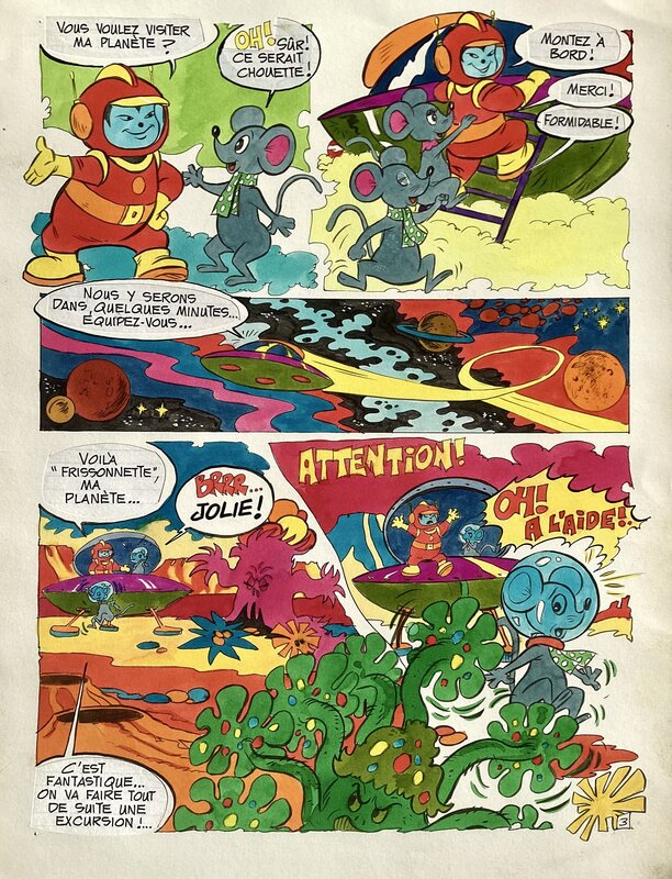 Le Petit Martien by Gigi - Comic Strip