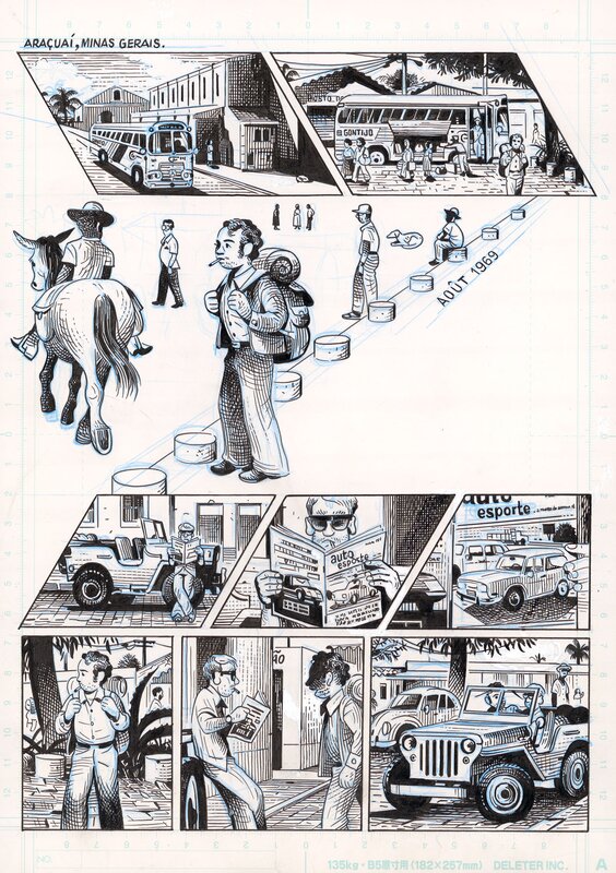 En vente - Chumbo par Matthias Lehmann - Planche originale