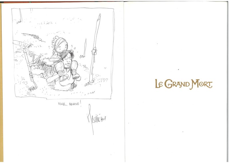 Le grand mort by Vincent Mallié - Sketch