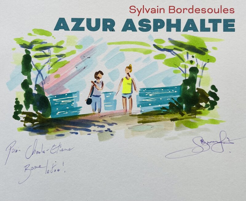 Azur Asphalte by Sylvain Bordesoules - Sketch