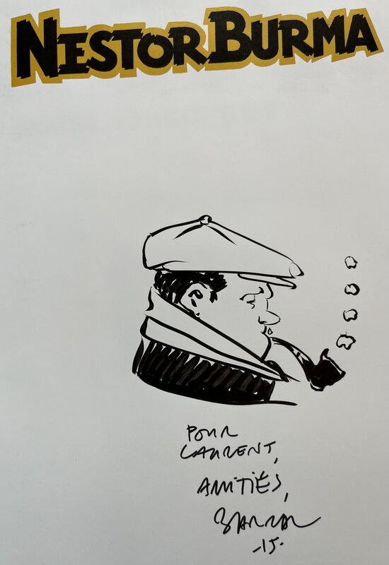Nestor Burma by Nicolas Barral - Sketch