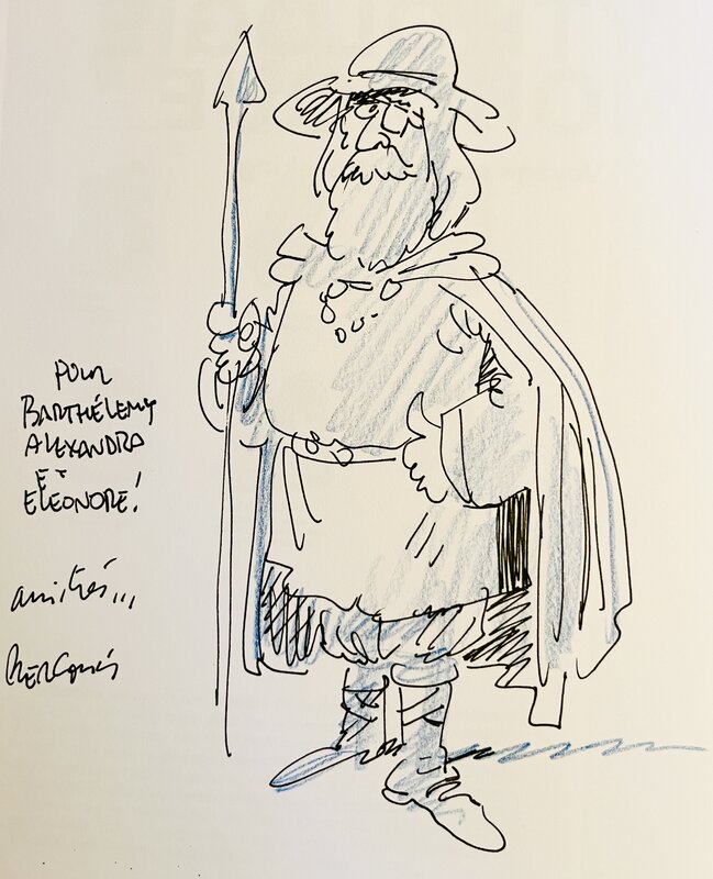 Mythologie Nordique by Philippe Bercovici - Sketch