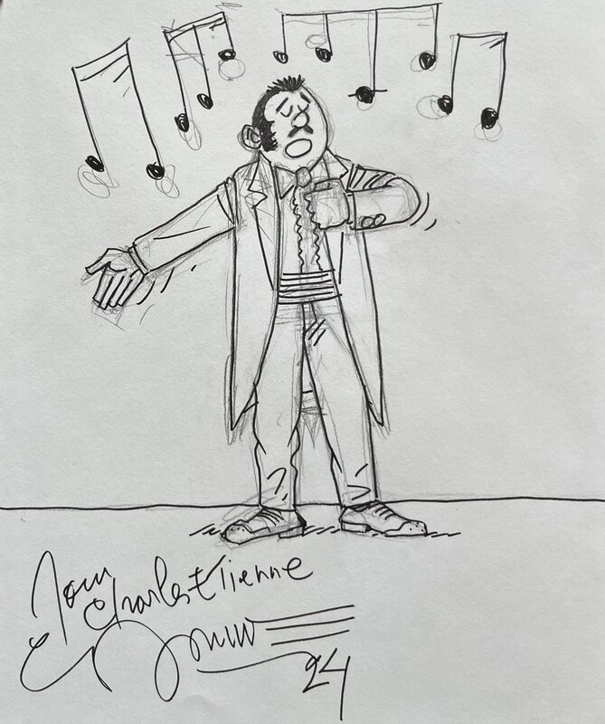 Philippe-André by Christian Darasse - Sketch