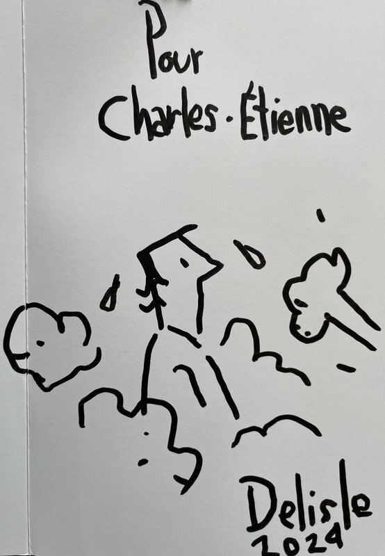 Guy Delisle, Chroniques de jeunesse - Dédicace
