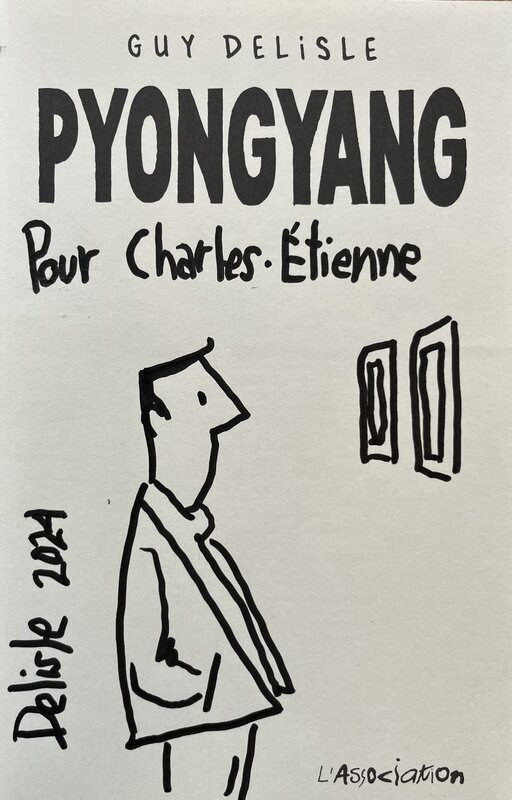 Pyongyang by Guy Delisle - Sketch