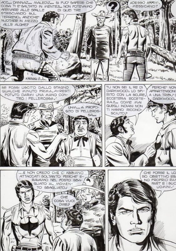 Stefano & Domeni Di Vitto, Zagor le secret du colonel Perry - Comic Strip