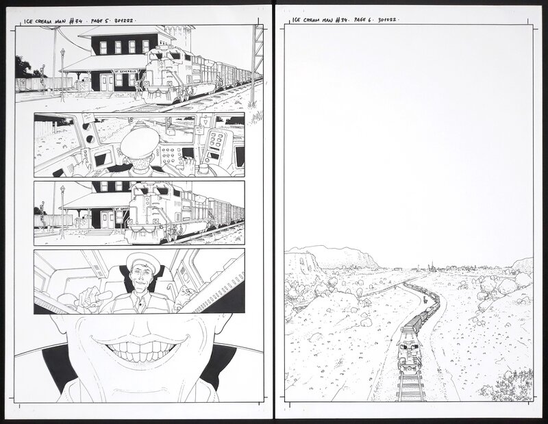 Martin Morazzo, W. Maxwell Prince, Ice Cream Man: Two Tramps - Comic Strip
