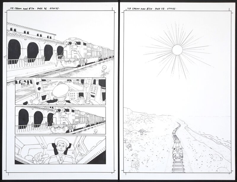Martin Morazzo, W. Maxwell Prince, Ice Cream Man: Two Tramps - Comic Strip