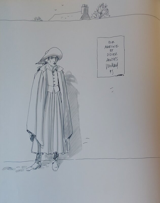 André Juillard, Plume aux vents : La folle et l’assassin - Dédicace
