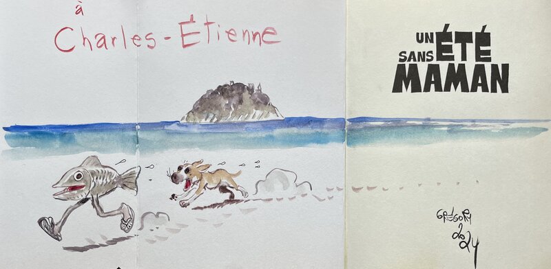 Un été sans maman par Grégory Panaccione - Dédicace