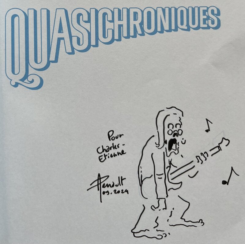 Quasichroniques by Aristide Renault - Sketch