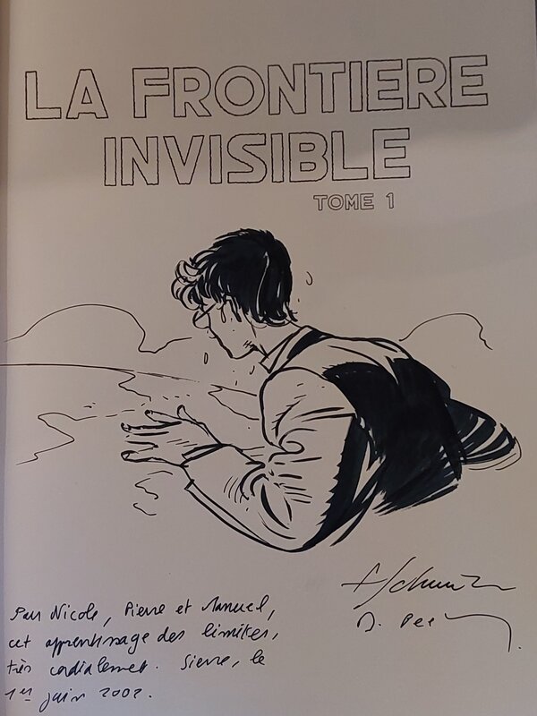 François Schuiten, Benoît Peeters, Les cités obscures : La frontière invisible - Sketch