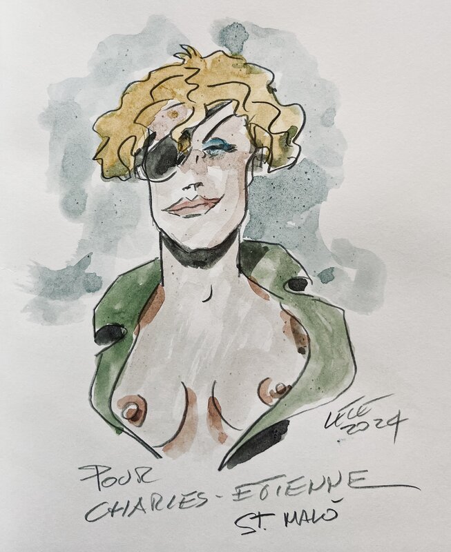 Comtesse Turgenief by Lele Vianello - Sketch