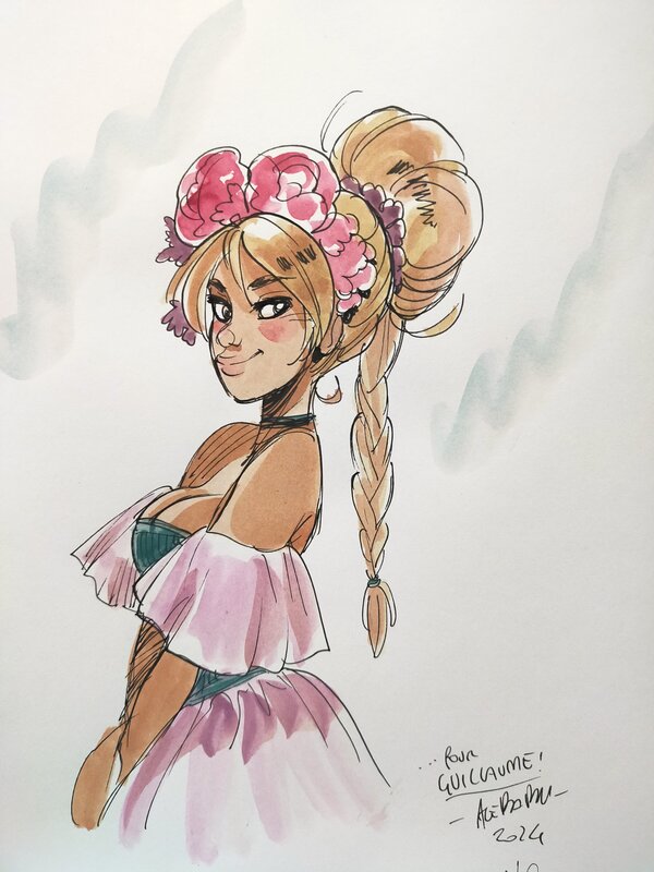 Ekho, tome 11 by Alessandro Barbucci - Sketch