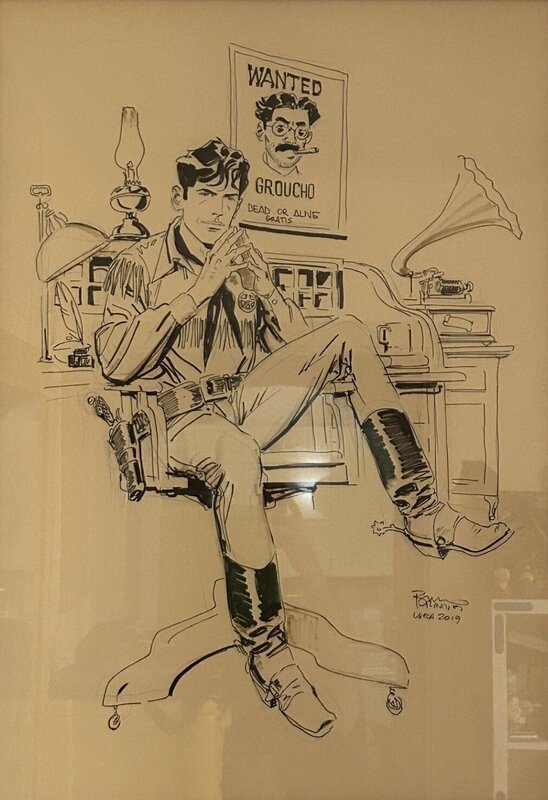 Bruno Brindisi, Illustrazione originale Dylan Dog - Illustration originale