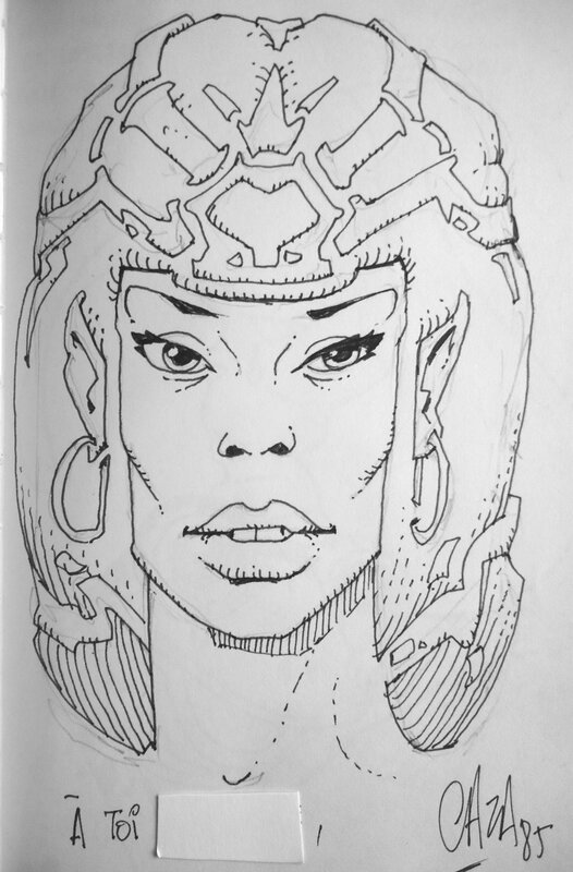 Livre d'or ( 6 ) by Caza - Sketch