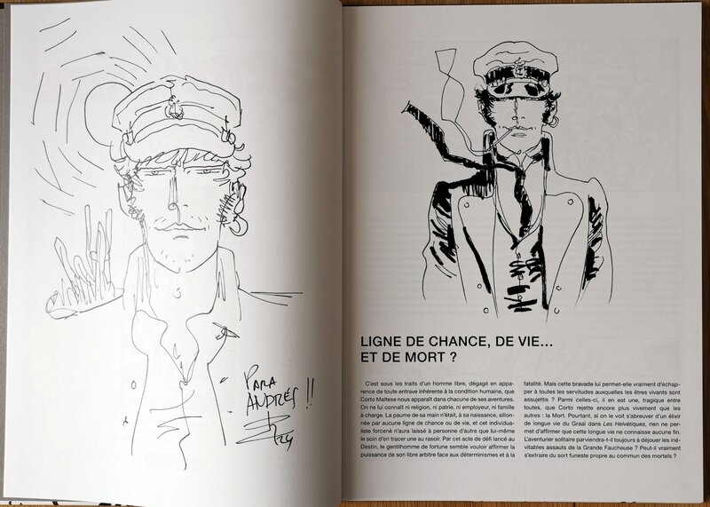 Corto Maltese par Rubén Pellejero, Juan Diaz Canales - Dédicace