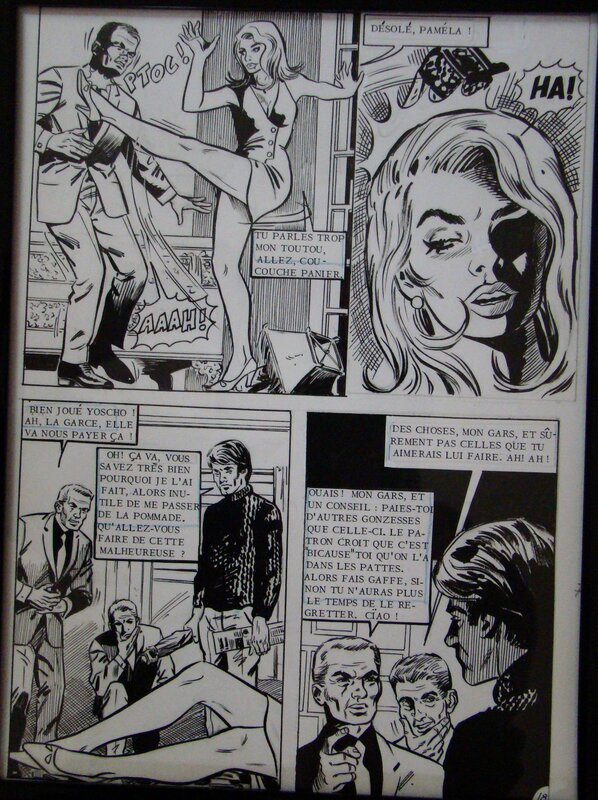 La GUEPE par Renaud - Planche originale