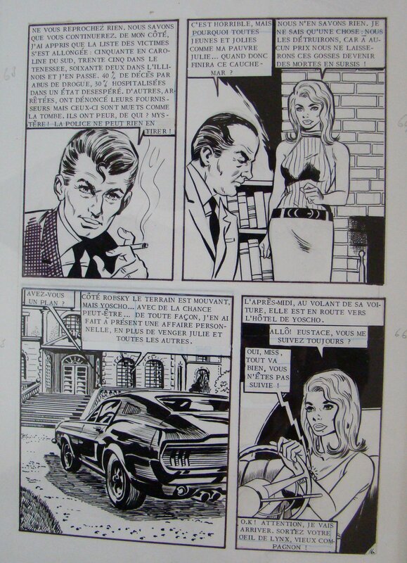La GUEPE par Renaud - Planche originale