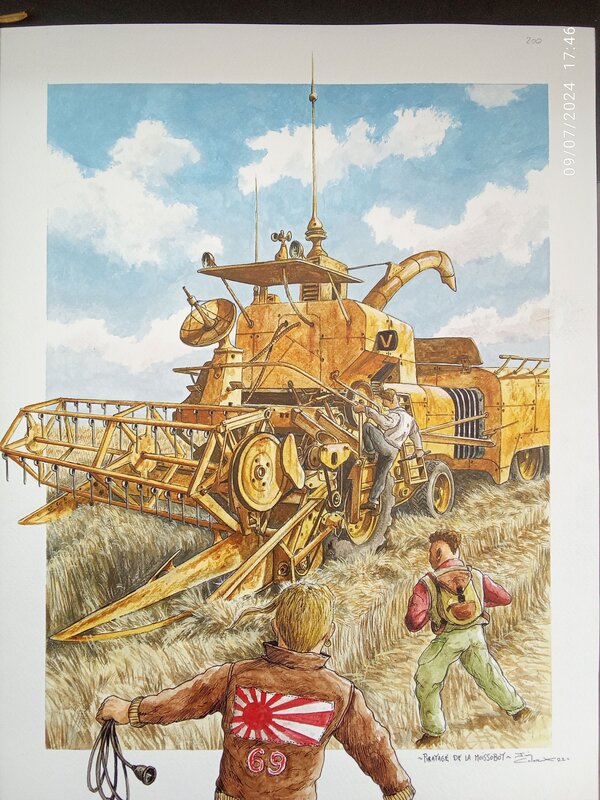 For sale - Jim Colorex, Piratage de la moissobot - Comic Strip
